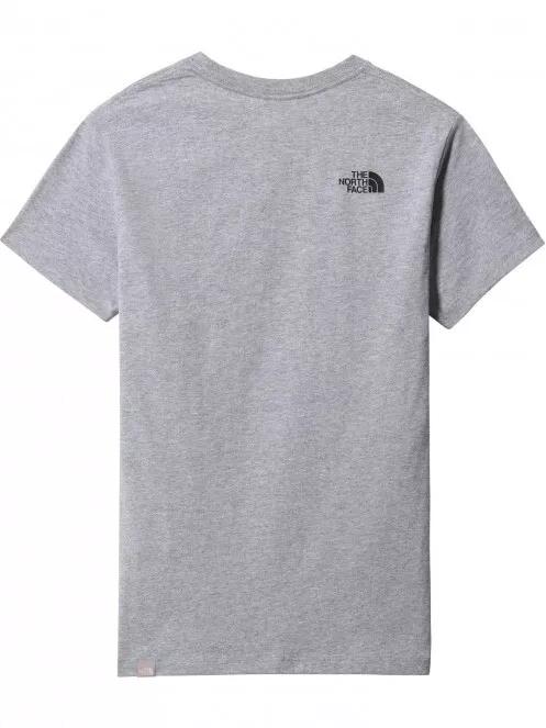 The North Face W S/S Graphic Tee női rövid ujjú póló szürke színben 3