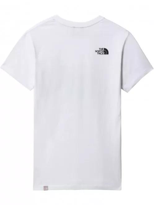 The North Face W S/S Graphic Tee női rövid ujjú póló fehér színben 3
