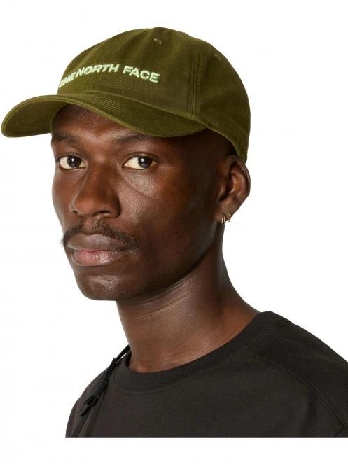 The North Face Roomy Norm Hat baseball sapka zöld színben 4