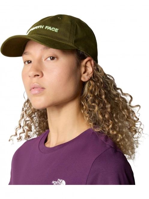 The North Face Roomy Norm Hat baseball sapka zöld színben 5