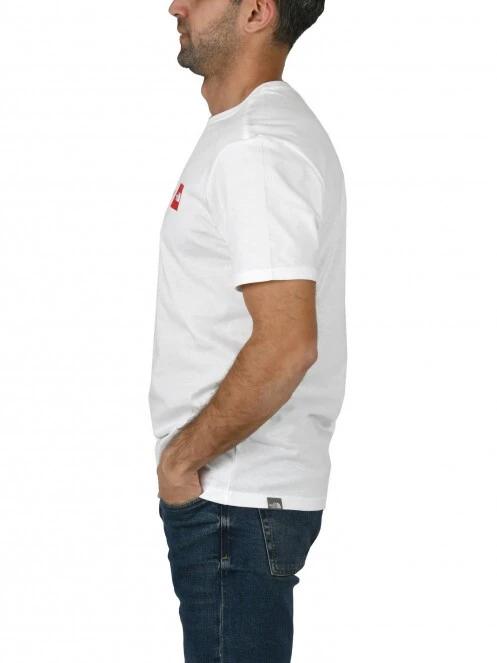 The North Face M S/S Never Stop Exploring Tee férfi rövid ujjú póló fehér színben 3