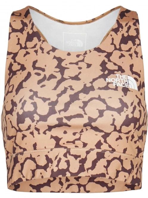 The North Face W Flex Bra női sportmelltartó barna színben 6
