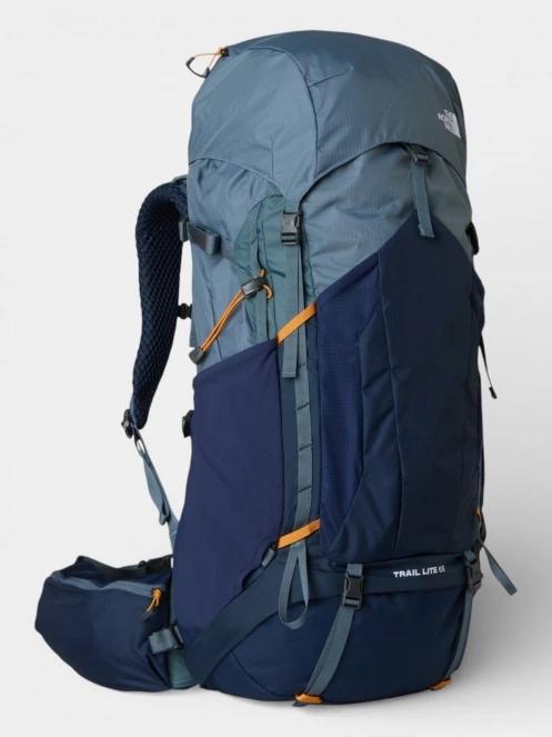 The North Face Trail Lite 65 túrahátizsák kék színben 2