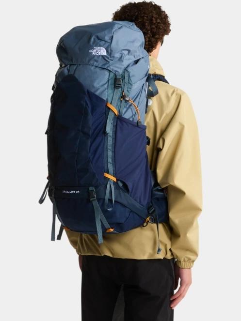 The North Face Trail Lite 65 túrahátizsák kék színben 9