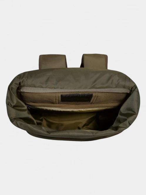 The North Face Base Camp Voyager Rolltop hátizsák oliva színben 5