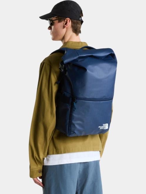 The North Face Base Camp Voyager Rolltop hátizsák sötétkék színben 8