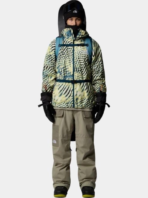 The North Face M Build Up Jacket férfi softshell kabát sárga színben 4