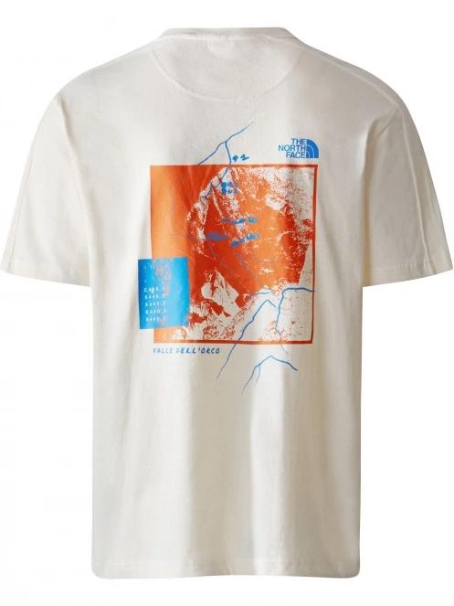 The North Face M Outdoor S/S Tee férfi rövid ujjú sport póló fehér színben 7