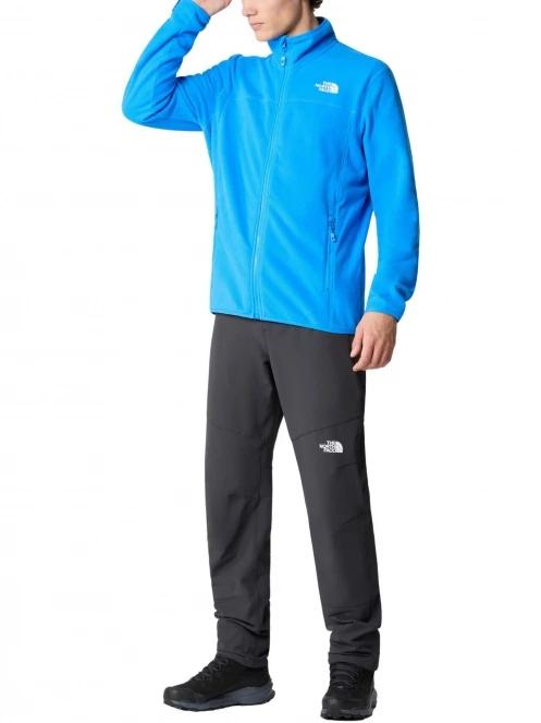 The North Face M 100 Glacier Full Zip férfi polár pulóver kék színben 5