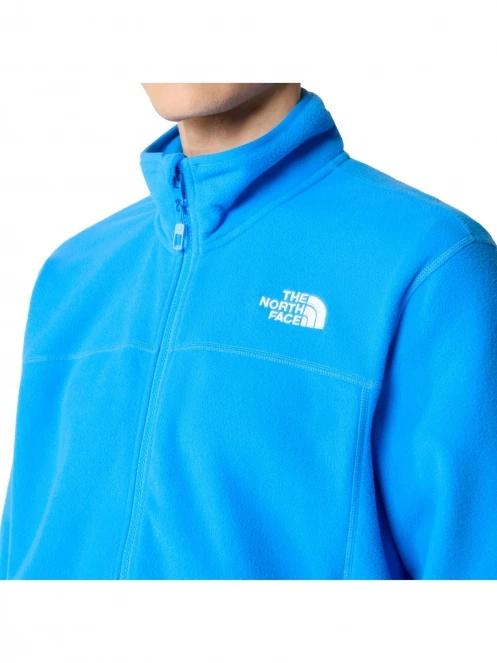 The North Face M 100 Glacier Full Zip férfi polár pulóver kék színben 6