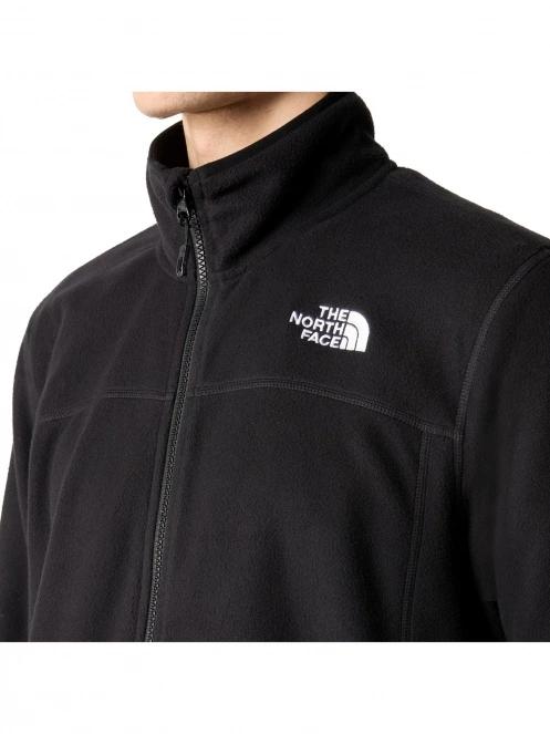 The North Face M 100 Glacier Full Zip férfi polár pulóver fekete színben 6