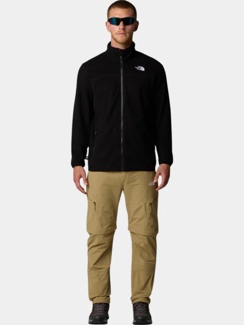 The North Face M 100 Glacier Full Zip férfi polár pulóver fekete színben 4