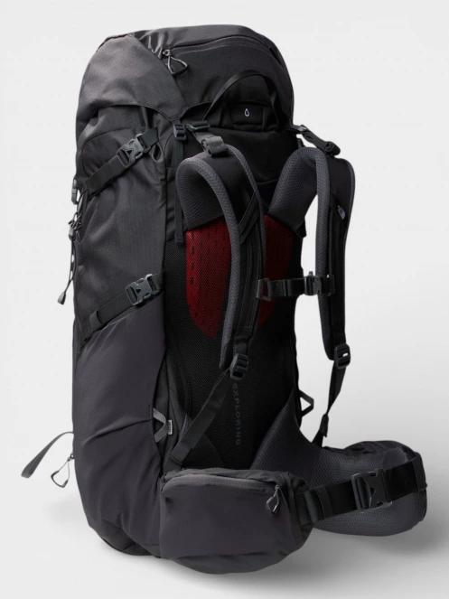The North Face Terra 55 túrahátizsák fekete színben 3