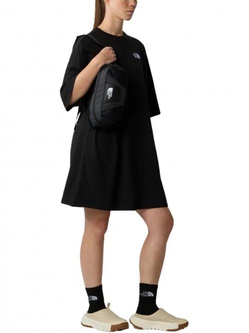 The North Face W S/S Essential Tee Dress női pólóruha fekete színben 4