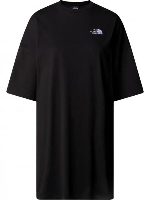 The North Face W S/S Essential Tee Dress női pólóruha fekete színben 5