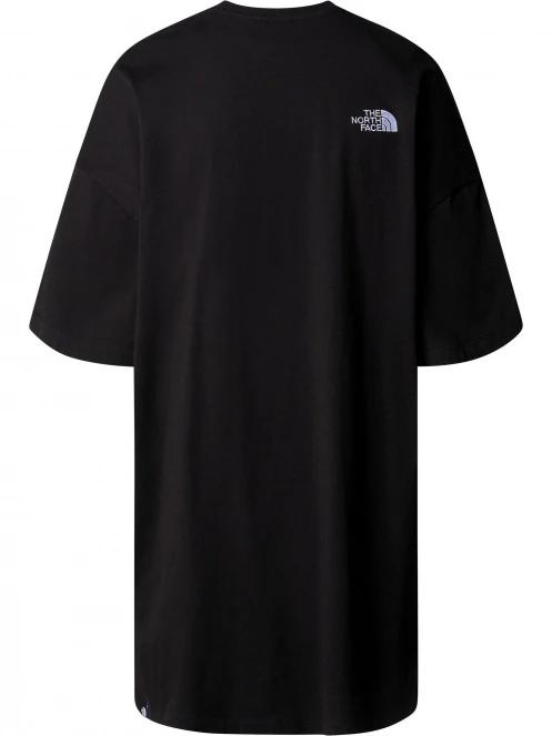 The North Face W S/S Essential Tee Dress női pólóruha fekete színben 6