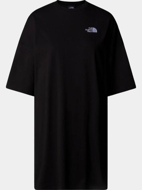 The North Face W S/S Essential Tee Dress női pólóruha fekete színben 5