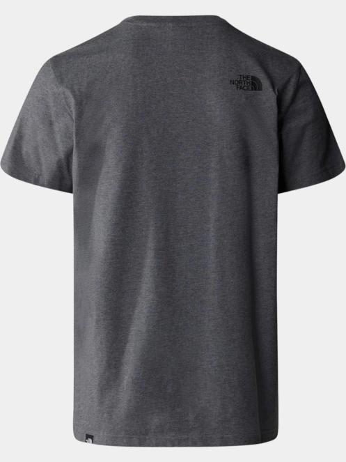The North Face M Ss Simple Dome Tee férfi rövid ujjú póló szürke színben 6