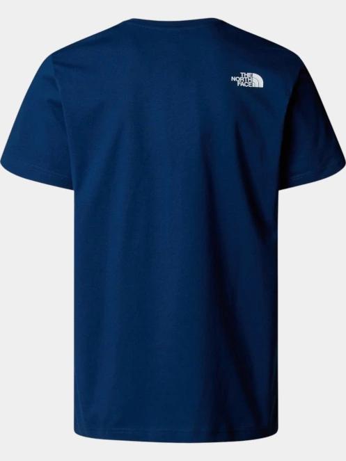 The North Face M S/S Never Stop Exploring Tee férfi rövid ujjú póló sötétkék színben 6