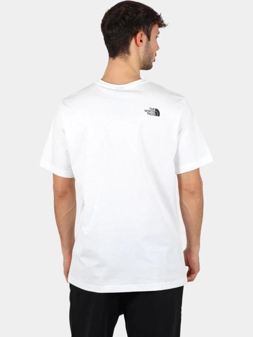 The North Face M Ss Never Stop Exploring Tee férfi rövid ujjú póló fehér színben 4