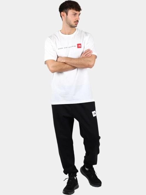 The North Face M Ss Never Stop Exploring Tee férfi rövid ujjú póló fehér színben 5