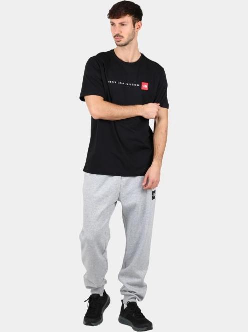 The North Face M Ss Never Stop Exploring Tee férfi rövid ujjú póló fekete színben 5