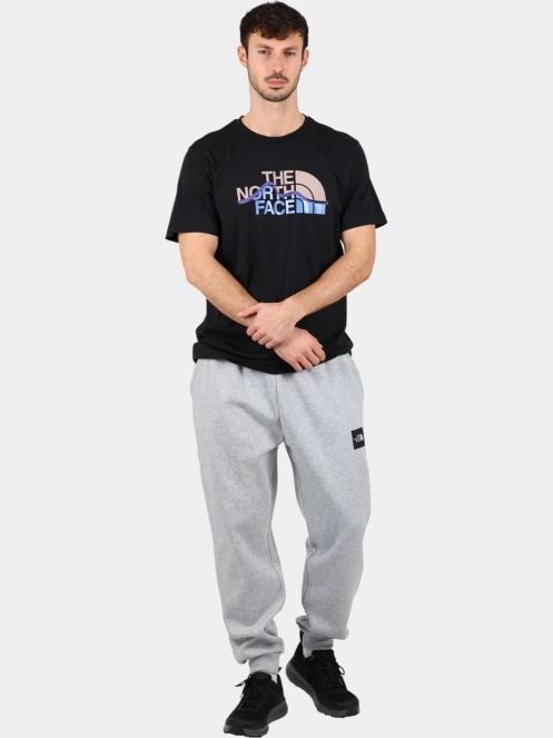 The North Face M Ss Mountain Line Tee férfi rövid ujjú póló fekete színben 5