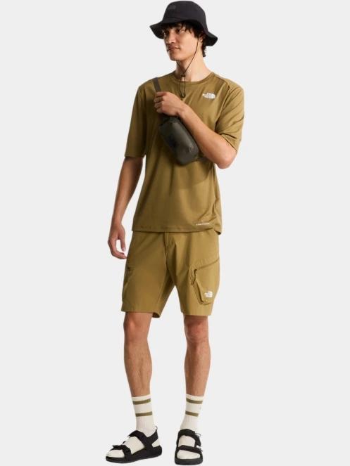 The North Face M Shadow Ss férfi rövid ujjú sport póló oliva színben 5