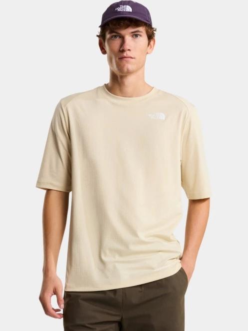 The North Face M Shadow Ss férfi rövid ujjú sport póló homok színben 2