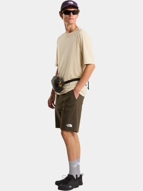 The North Face M Shadow Ss férfi rövid ujjú sport póló homok színben 4