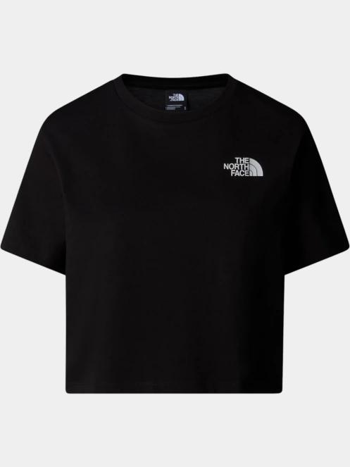 The North Face W Simple Dome Cropped Slim Tee női crop top fekete színben 5