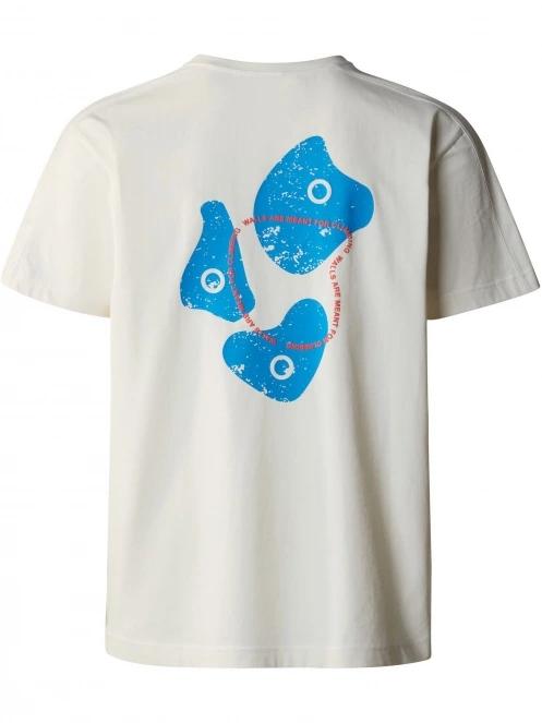 The North Face M Outdoor S/S Tee férfi rövid ujjú sport póló fehér színben 3