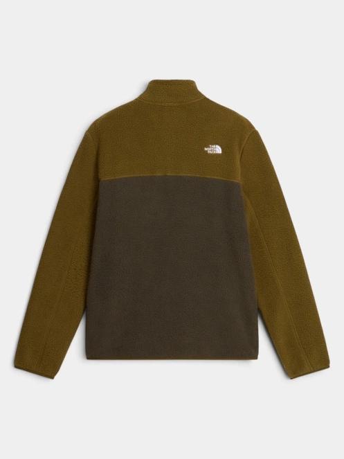 The North Face M Yumiori 1/4 Zip férfi polár pulóver oliva színben 6