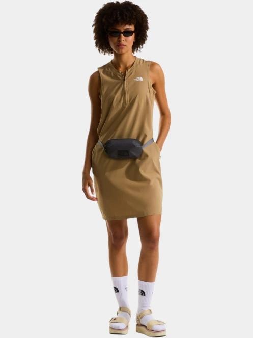 The North Face W Packable Dress női nyári ruha barna színben 4