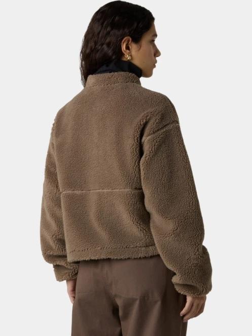 The North Face W Extreme Pile 2 Fz Jacket női átmeneti kabát barna színben 3