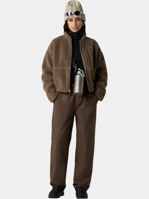 The North Face W Extreme Pile 2 Fz Jacket női átmeneti kabát barna színben 4