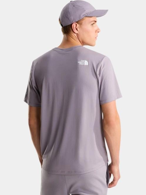 The North Face M Ma 24/7 Short Sleeves Tee férfi rövid ujjú sport póló lila színben 4