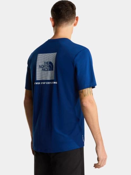The North Face M 24/7 Box Nse Ss Tee férfi rövid ujjú sport póló kék színben 4