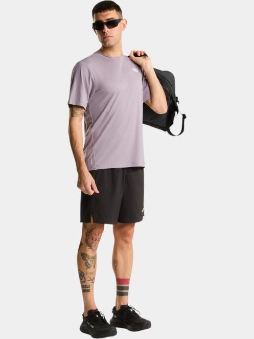 The North Face M 24/7 Box Nse Ss Tee férfi rövid ujjú sport póló lila színben 5