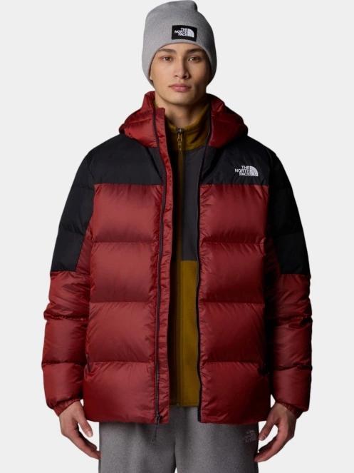 The North Face M Diablo Down Hoodie férfi steppelt túrakabát piros színben 5