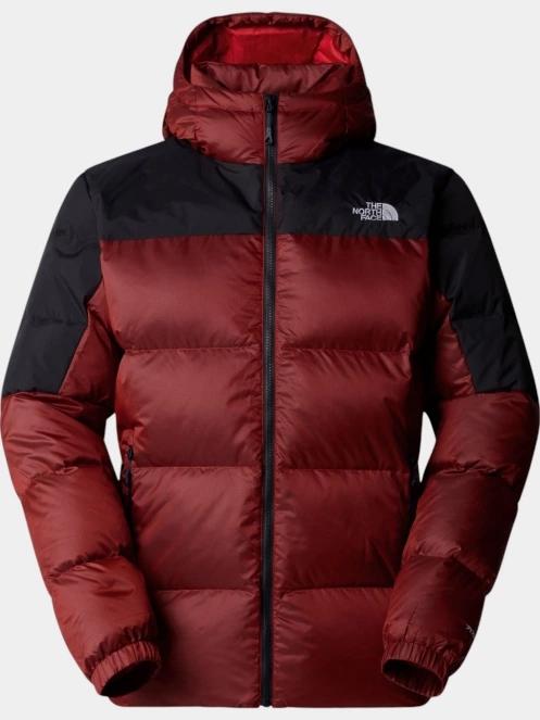 The North Face M Diablo Down Hoodie férfi steppelt túrakabát piros színben 6