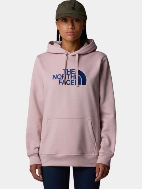 The North Face W Drew Peak Pullover Hoodie női kapucnis pulóver rózsaszín színben 2