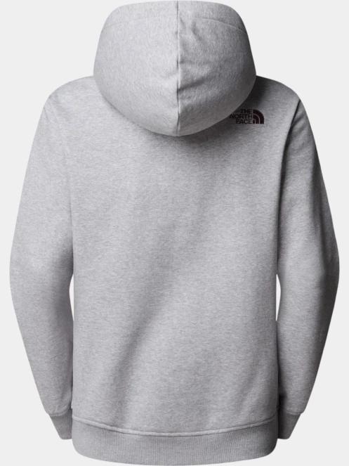 The North Face W Drew Peak Pullover Hoodie női kapucnis pulóver szürke színben 6