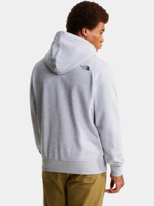 The North Face M Drew Peak Regular Hoodie férfi kapucnis pulóver szürke színben 4