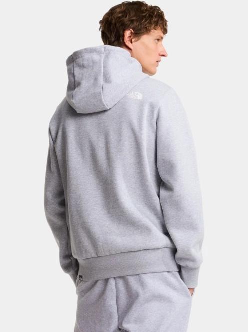 The North Face M Simple Dome Regular Hoodie férfi kapucnis pulóver szürke színben 4