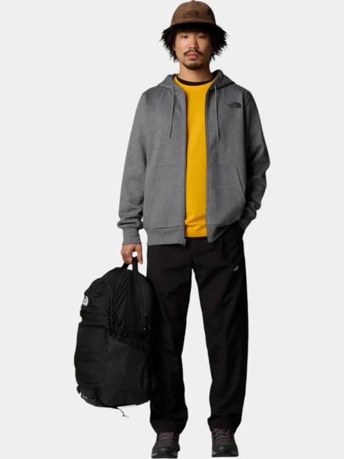 The North Face M Simple Dome Full Zip Hoodie férfi kapucnis pulóver szürke színben 4