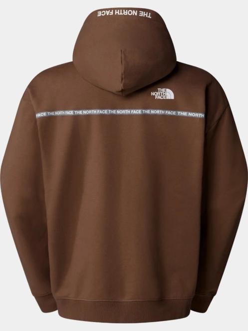 The North Face M Zumu Hoodie férfi kapucnis pulóver barna színben 6