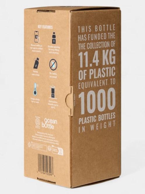 The North Face Tnf Water Bottle 0.75L kulacs fekete színben 8