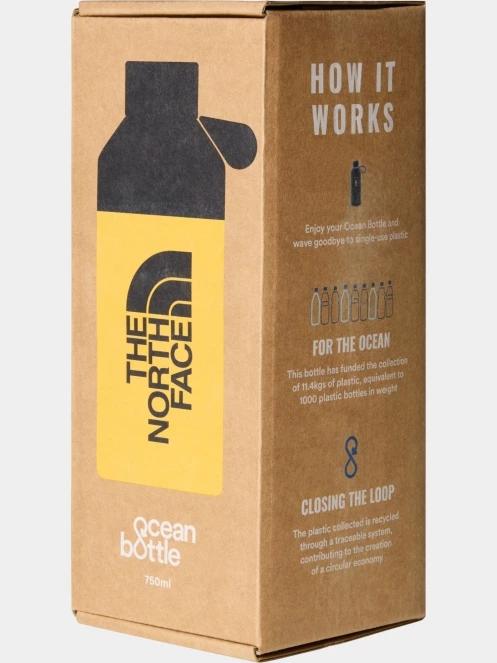 The North Face Tnf Water Bottle 0.75L kulacs sárga színben 7