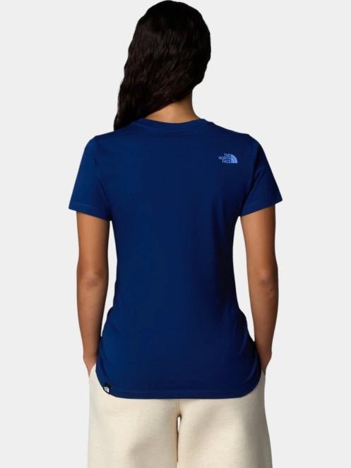 The North Face W S/S Easy Tee női rövid ujjú póló sötétkék színben 3